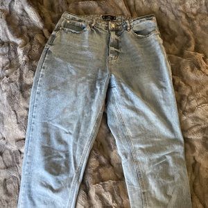 High waisted mom jeans